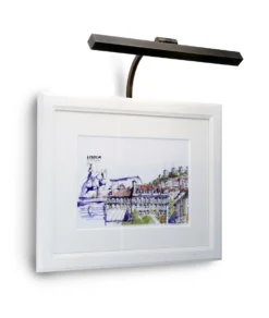 Alkes Applique Type éclairage Tableau Bronze Satiné