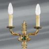 Applique Double En Bronze Massif De Style Empire