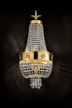 Applique Montgolfière Dorée