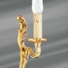 Applique Simple Louis XV Dorée En Bronze