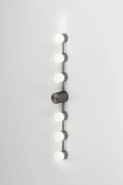 Backstage Applique De Salle De Bain 6 Lumières En Graphite Satiné