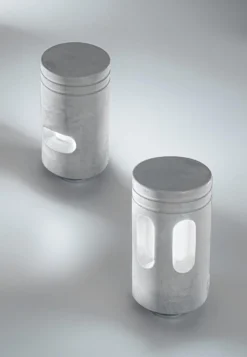 Balise De Jardin En Ciment Gris Walking