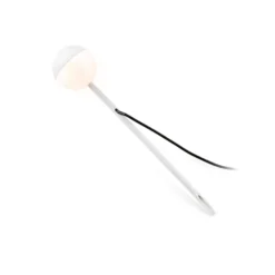 Balise D'extérieur Blanche Sur Pique, éclairage LED Piccola