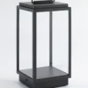 Blakes Lanterne De Table Noire Sur Batterie
