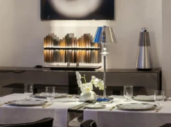 Kumina Lampe Sans Fil Chromée -Magasin D'Éclairage Domestique bronze classique 20020405 3R