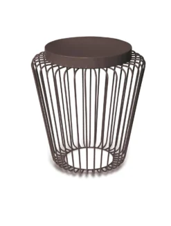 Cage Lanterne Sur Batterie Jaune -Magasin D'Éclairage Domestique bronze classique 20020416 3R