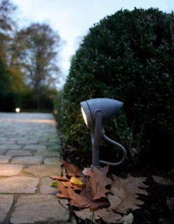 Bullet Ground Spot En Zinc Gris