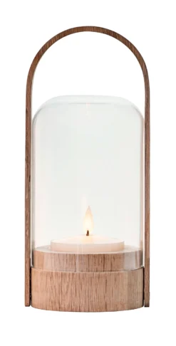 Le Klint Candelight Lanterne Portable En Chêne Clair