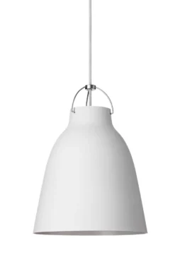 Fritz Hansen Caravaggio Matt Suspension Moyen Model Blanc Mat