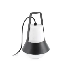 Cat Petite Lampe Baladeuse D'extérieur En Aluminium Noir