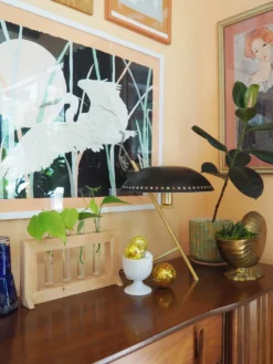 Lampe De Bureau Rétro Dorée Et Noire Landis -Magasin D'Éclairage Domestique contemporain art deco americain 23020089 3R