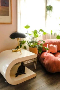 Lampe De Bureau Rétro Dorée Et Noire Landis -Magasin D'Éclairage Domestique contemporain art deco americain 23020089 4R