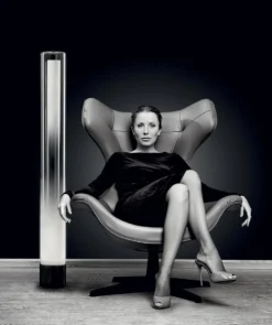 Gradient Lampadaire Cylindre De Verre En Dégradé De Blanc -Magasin D'Éclairage Domestique cristal italien lustre 21100034 3R