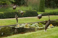 Flower Lampe Simple En Fer Forgé