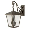 Grande Applique D'extérieur Lanterne 4 Lumières Trellis