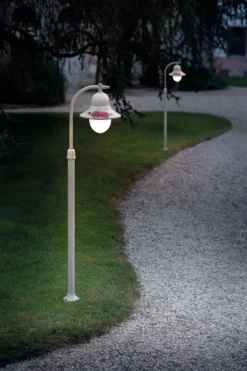 Imperia Lampadaire D'extérieur Style Rétro