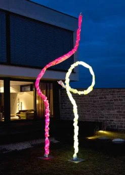 Joshua Outdoor LED RGB Lampadaire D'extérieur