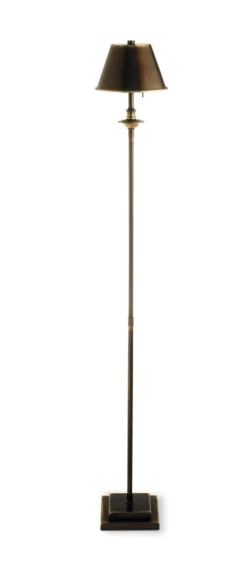Kuma Lampadaire Portable Bronze Patiné