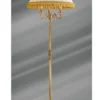 Lampadaire Louis XV Doré Support Rond