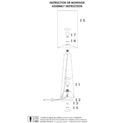 Lampadaire Saturne En Lin - Opjet Paris -Magasin D'Éclairage Domestique lampadaire saturne en lin opjet paris 4