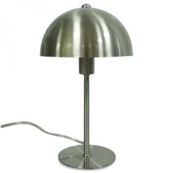 Lampe à Poser Dorée Axel Métal E14 Avec Dôme - H.30 Cm Taille M