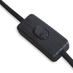 Lampe à Poser Avec Base En Verre Transparent Et Abat Jour Raphia -Magasin D'Éclairage Domestique lampe a poser verre transparent abat jour raphia 2