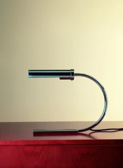 Lampe De Bureau Année 30 Chromée