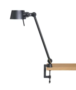 Lampe De Bureau Sur étau Grand Modèle Style Industriel En Métal Noir Bolt Desk