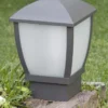 Lampe De Jardin Lanterne Forme Incurvée
