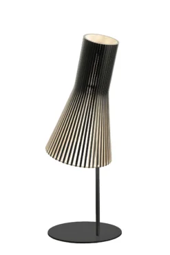 Secto Design Lampe De Table En Bois Et Stratifié Noir