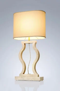 Lampe De Table En Marbre Classic