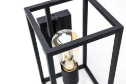 Cubic Applique Lanterne Noire -Magasin D'Éclairage Domestique lampe laiton massif 20040015 3R