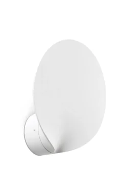 Lotus Applique D'extérieur Pétale En Aluminium Blanc