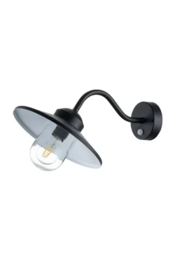 Applique Pour L'extérieur Noire Klampenborg -Magasin D'Éclairage Domestique luminaire anglais classique 22100289 4R
