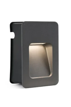 Nase Balise D'extérieur Rectangulaire Encastrée Gris Anthracite -Magasin D'Éclairage Domestique luminaire design 19070644 2R