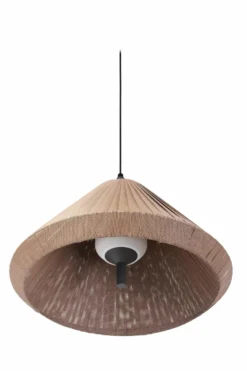 Suspension D'extérieur Conique Beige Foncé Saigon -Magasin D'Éclairage Domestique luminaire design 23010038 2R