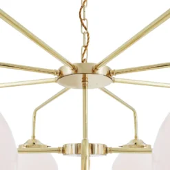 Lustre 13 Lumières Rome -Magasin D'Éclairage Domestique luminaire laiton industriel design 16030204 3R