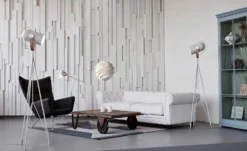 Le Klint Carronade Lampadaire Trépied 170cm Couleur Sable -Magasin D'Éclairage Domestique luminaire papier scandinave 20090152 3R