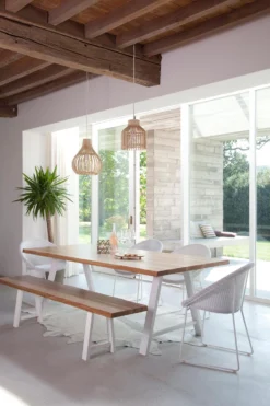 Mini Firefly Suspension En Rotin Naturel -Magasin D'Éclairage Domestique luminaire rotin naturel 18110056 1R