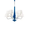 Lustre Bleu Conic Mate 8 Lumières