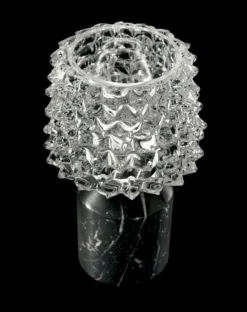 Camparino Lampe Sans Fil En Cristal Et Marbre Noir -Magasin D'Éclairage Domestique lustre venise murano excellence 21070250 2R