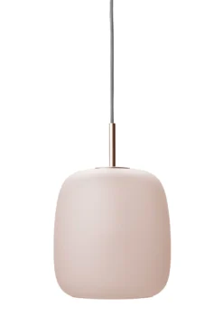 Fritz Hansen Maluma Suspension En Verre Dépoli Rose Pale