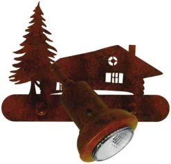 Montagne Dichroïque Applique Chalet 1 Lumière