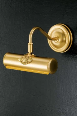 Petite Applique Pour Tableau Cylindrique Dorée Mat