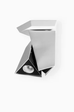 Plafonnier-spot Polygone Articulé Blanc Kite