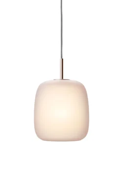 Fritz Hansen Maluma Suspension En Verre Dépoli Rose Pale -Magasin D'Éclairage Domestique scandinave designer caravaggio 22070037 2R