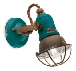 Spot Vert Aqua En Céramique écaillée