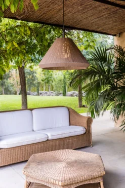 Suspension D'extérieur Conique Beige Foncé Saigon