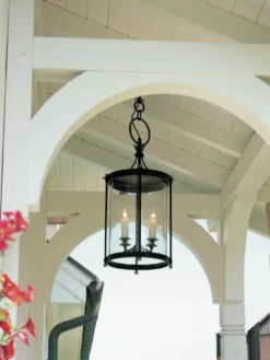 Suspension D'extérieur En Fer Forgé