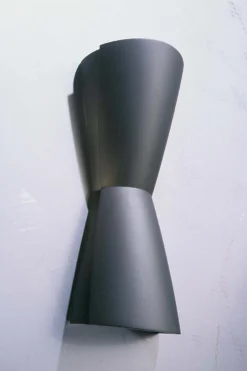 Tomtom Applique Sablier En Plâtre Noir